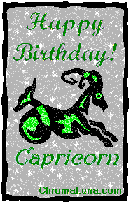 Another capricorn image: (Capricorn-g) for MySpace from ChromaLuna