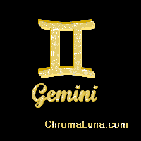 Another gemini image: (Gemini-Y) for MySpace from ChromaLuna