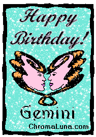Another gemini image: (Gemini-g) for MySpace from ChromaLuna