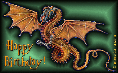 Another friends image: (BirthdayDragon) for MySpace from ChromaLuna