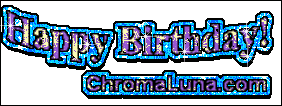 Another friends image: (HappyBirthday3) for MySpace from ChromaLuna