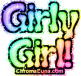 Another Girly image: (girly_girl_rainbow) for MySpace from ChromaLuna