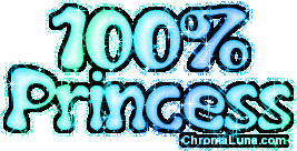 Another 100% image: (100_percent_princess_blue) for MySpace from ChromaLuna