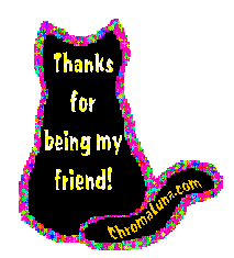 Another thankyou image: (thanks_for_being_my_friend_cat_confetti) for MySpace from ChromaLuna