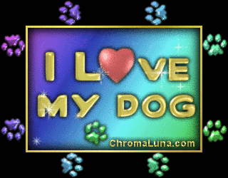 Another comments image: (Love_My_Dog) for MySpace from ChromaLuna