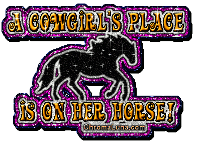 MySpace Horse Comment Image for cowgirls