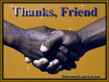 Another friendship image: (ThanksFriend99) for MySpace from ChromaLuna