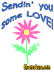 Another love image: (sendin_you_some_love_flower2) for MySpace from ChromaLuna