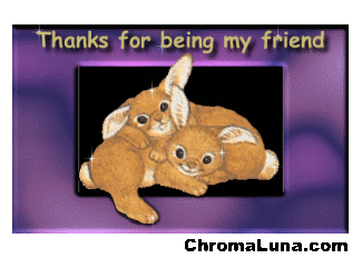 Another responses image: (BunnyThanks) for MySpace from ChromaLuna