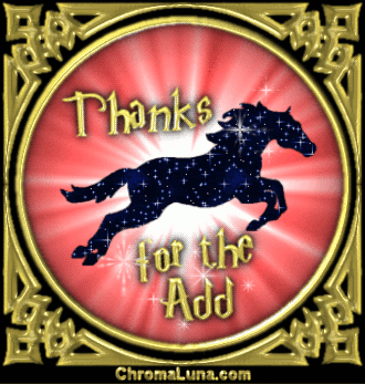 Another responses image: (Horse_Add_) for MySpace from ChromaLuna