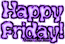 Another friday image: (happy_friday_purple) for MySpace from ChromaLuna