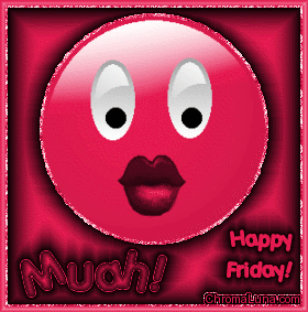Another friday image: (muah_happy_friday) for MySpace from ChromaLuna