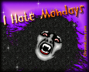 Another monday image: (VampireMonday) for MySpace from ChromaLuna