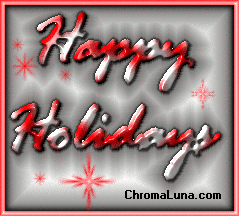 Another christmas image: (HappyHolidays11) for MySpace from ChromaLuna