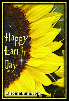 Another earthday image: (Sunflower2) for MySpace from ChromaLuna