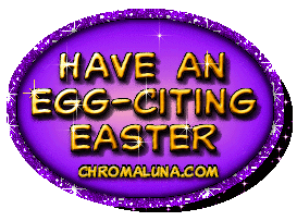 Another easter image: (EGGciting3) for MySpace from ChromaLuna