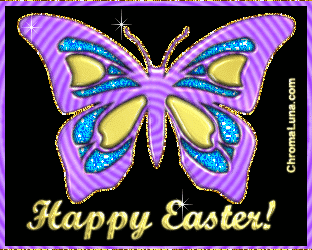 Another easter image: (EasterButterfly2) for MySpace from ChromaLuna