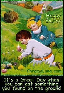 Another easter image: (EatOffGround) for MySpace from ChromaLuna