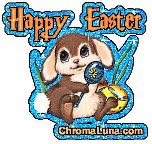 Another easter image: (HappyEasterBunny) for MySpace from ChromaLuna