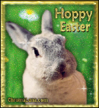 Another easter image: (Happy_Easter_Bunny2) for MySpace from ChromaLuna