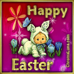 Another easter image: (Happy_Easter_Girl) for MySpace from ChromaLuna