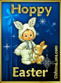 Another easter image: (Hoppy_Easter_Boy) for MySpace from ChromaLuna
