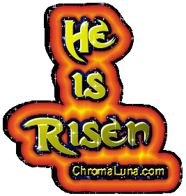 Another easter image: (Risen1) for MySpace from ChromaLuna