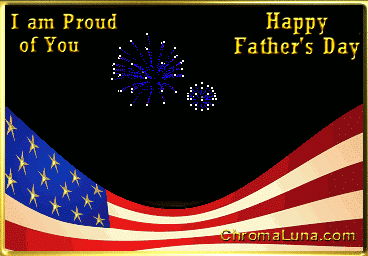 Another fathersday image: (FathersDayFireworks) for MySpace from ChromaLuna