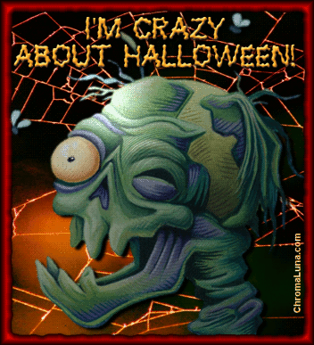 Another halloween image: (Crazy_Halloween) for MySpace from ChromaLuna