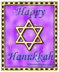 Another hanukkah image: (HappyHanukkah8) for MySpace from ChromaLuna
