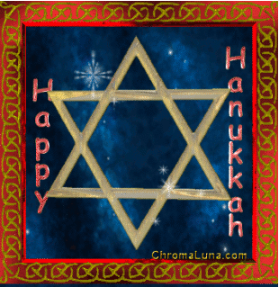Another hanukkah image: (Happy_Hanukkah_Star2) for MySpace from ChromaLuna