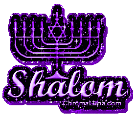 Another hanukkah image: (Shalom2) for MySpace from ChromaLuna