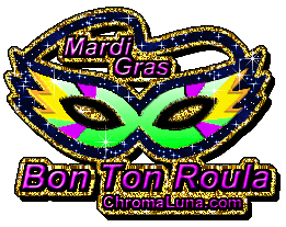 Another mardigras image: (BonTonRoula2) for MySpace from ChromaLuna
