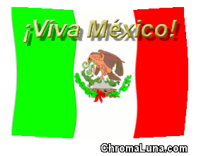 Another mexicanind image: (bandera-1) for MySpace from ChromaLuna