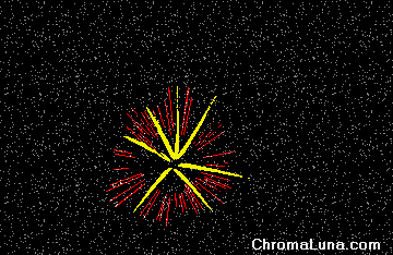 Another newyear image: (NewYear-fireworks2) for MySpace from ChromaLuna