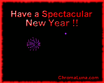 Another newyear image: (NewYearFW) for MySpace from ChromaLuna