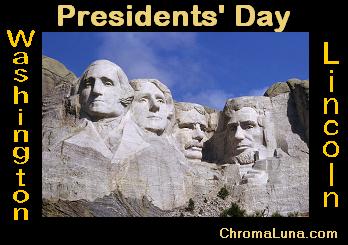 Another presidents image: (PresidentsDay) for MySpace from ChromaLuna