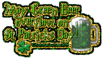 Another stpatrick image: (Green_Beer_St_Patricks) for MySpace from ChromaLuna