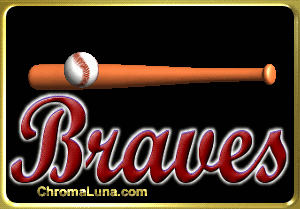 Another baseballteams image: (Braves_Home_Run) for MySpace from ChromaLuna