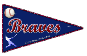 Another baseballteams image: (Braves_Pennant) for MySpace from ChromaLuna