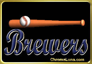 Another baseballteams image: (Brewers_Home_Run) for MySpace from ChromaLuna