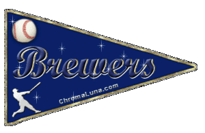 Another baseballteams image: (Brewers_Pennant) for MySpace from ChromaLuna
