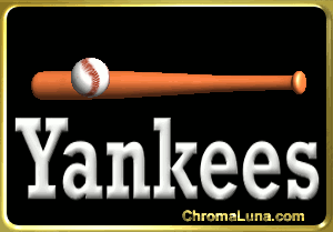 Another baseballteams image: (Yankees_Home_Run) for MySpace from ChromaLuna