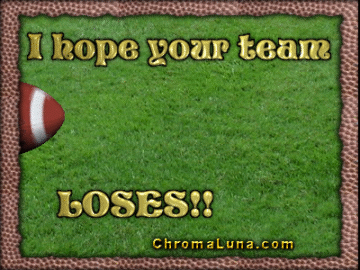 Another football image: (Team_Loses) for MySpace from ChromaLuna