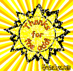 thanks for the add sun thanks for the add sun