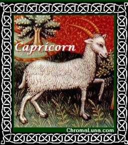 Another capricorn image: (Capricorn-R) for MySpace from ChromaLuna