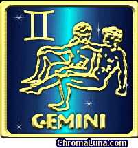 Another gemini image: (GeminiA) for MySpace from ChromaLuna