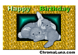 Another friends image: (BirthdayBunnies) for MySpace from ChromaLuna