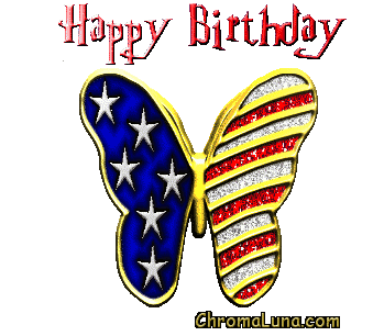 Another friends image: (BirthdayButterfly) for MySpace from ChromaLuna