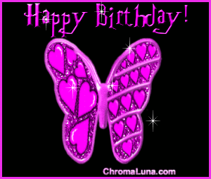 Another friends image: (Birthday_Butterfly_Hearts_Pink) for MySpace from ChromaLuna